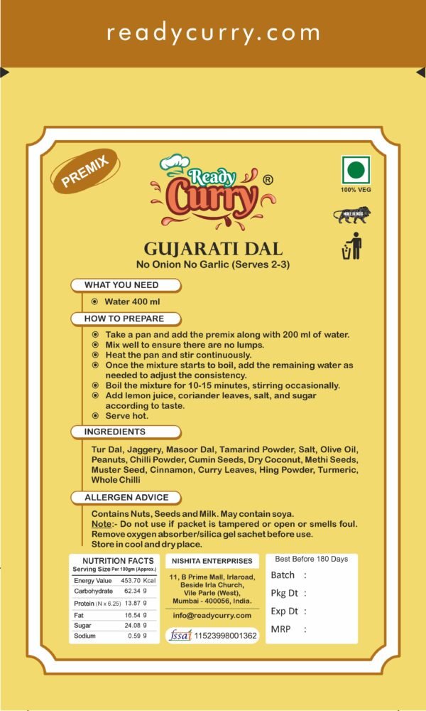Gujarati Dal - Image 2