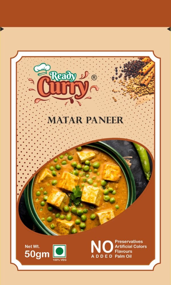 Matar Paneer (Regular)